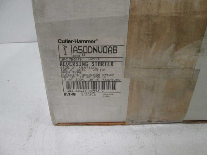 Cutler Hammer A50DNVOAB NSFP ** GENUINE ** Westinghouse