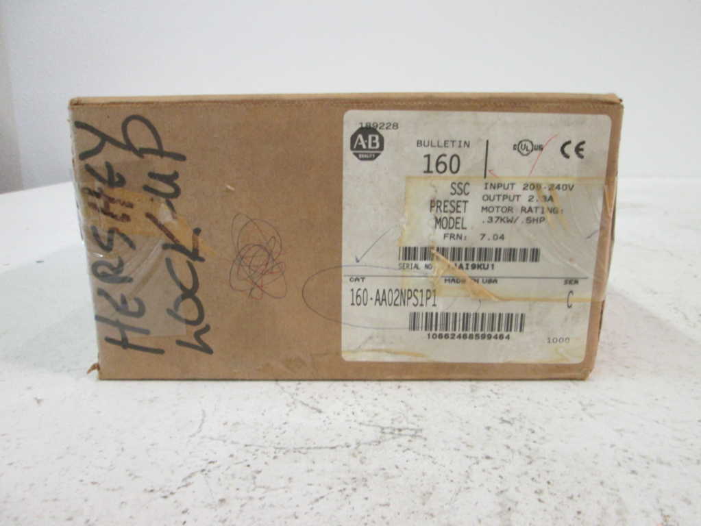Allen Bradley 160BA04PPS1P1 NSFP * GENUINE * AB 160 BA04PPS1P1