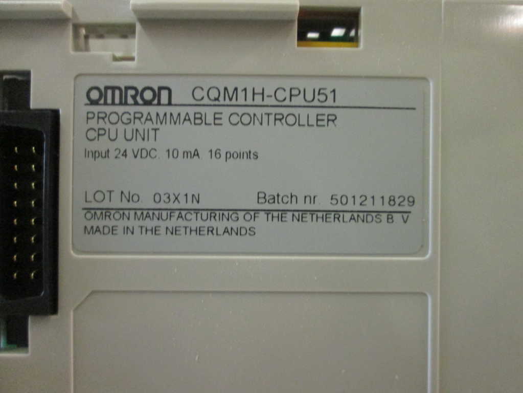 Omron CQM1HCPU51 NSFP ** GENUINE ** CQM1H CPU51