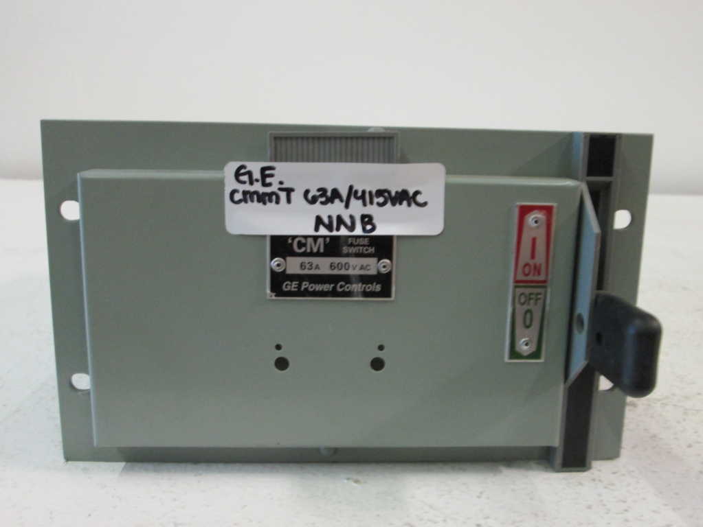 General Electric CMMT 63A/415VAC NSNP **GENUINE**
