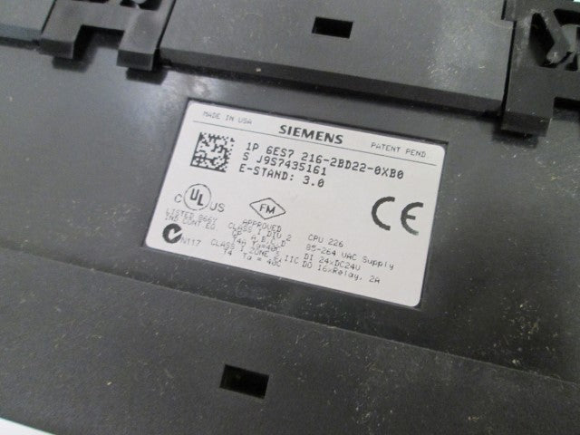 Siemens 6ES72162BD220XB0 NSFP **GENUINE** Furnas
