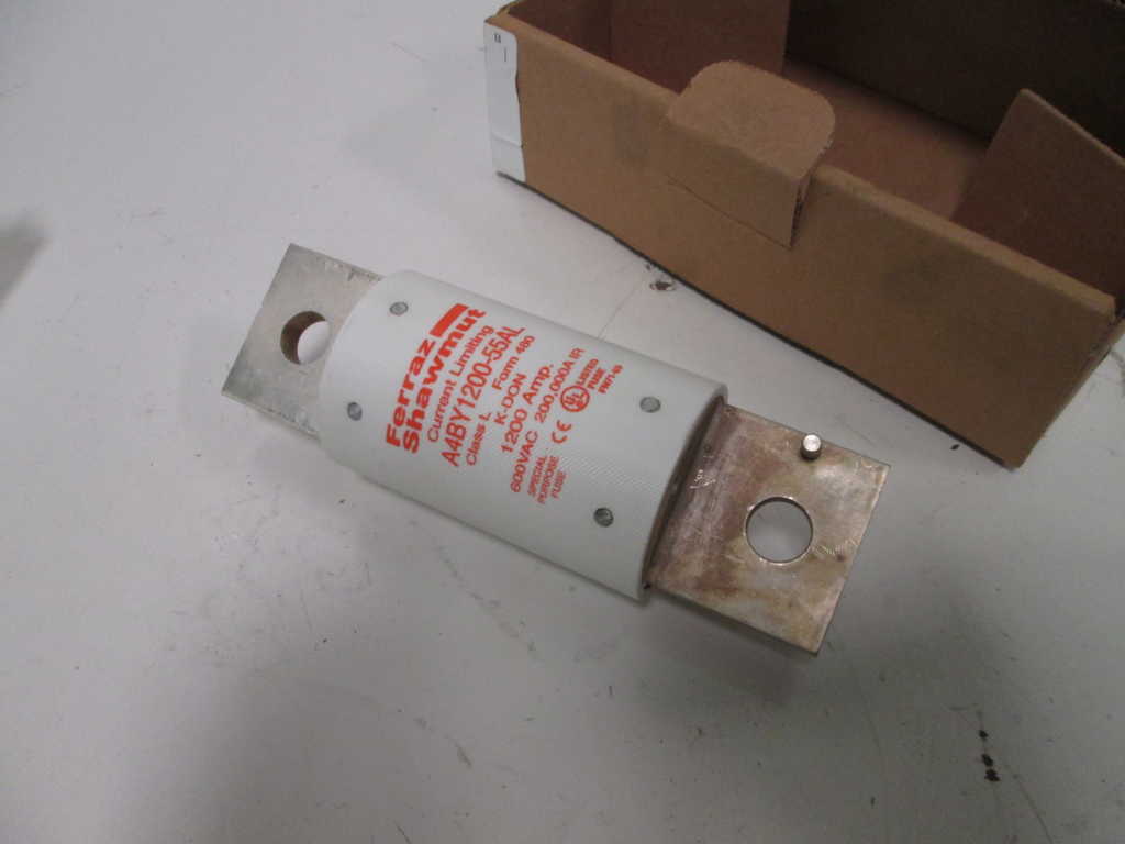 Gould Ferraz Shawmut Mersen A4BY120055AL NSFP **GENUINE**