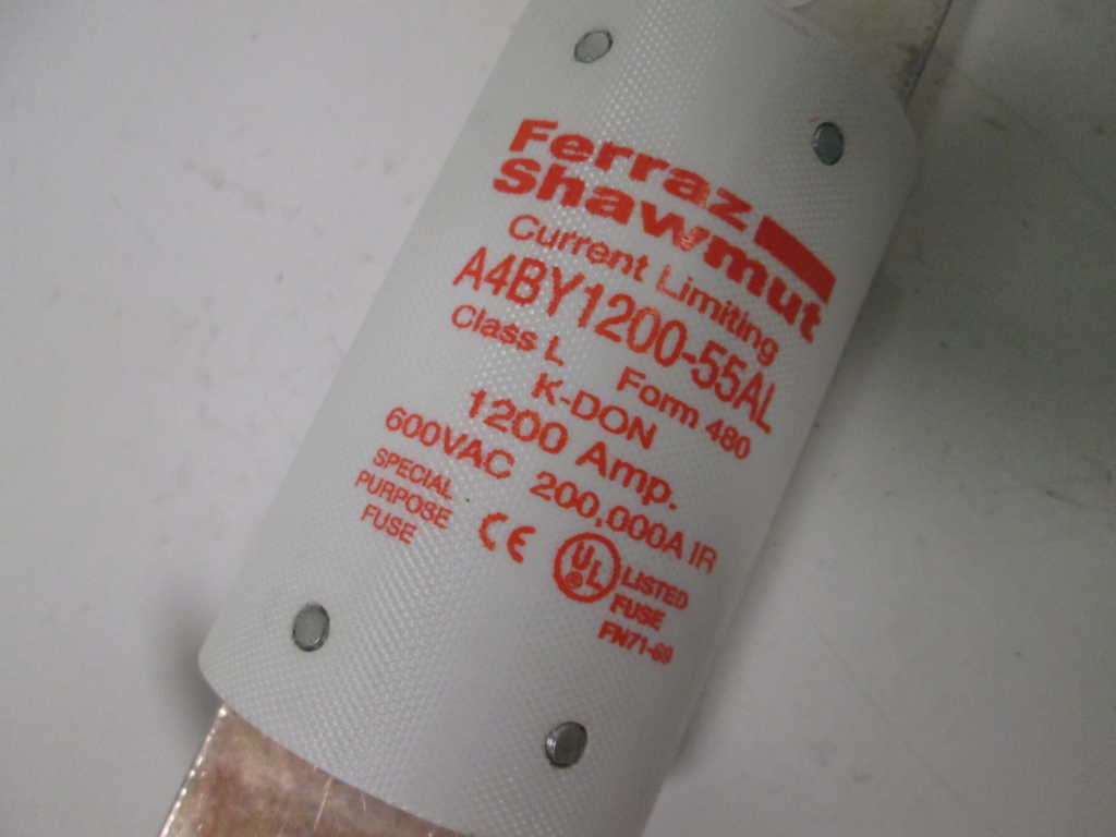 Gould Ferraz Shawmut Mersen A4BY120055AL NSFP **GENUINE**