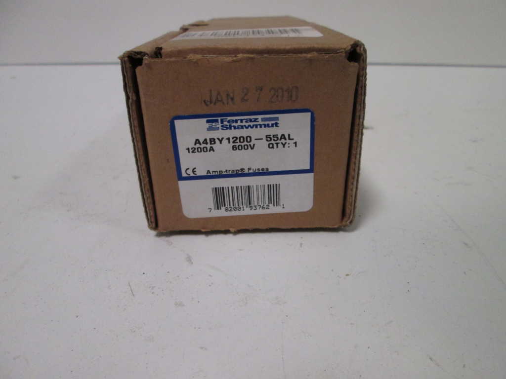 Gould Ferraz Shawmut Mersen A4BY120055AL NSFP **GENUINE**