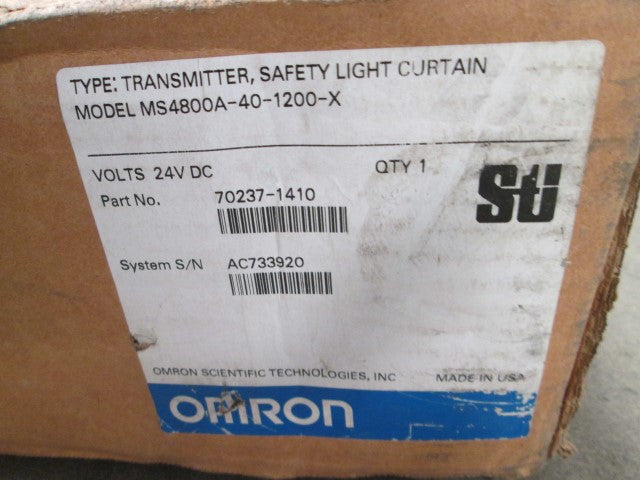 Omron MS4800A401200X NSFP * GENUINE * MS4800A 40 1200 X