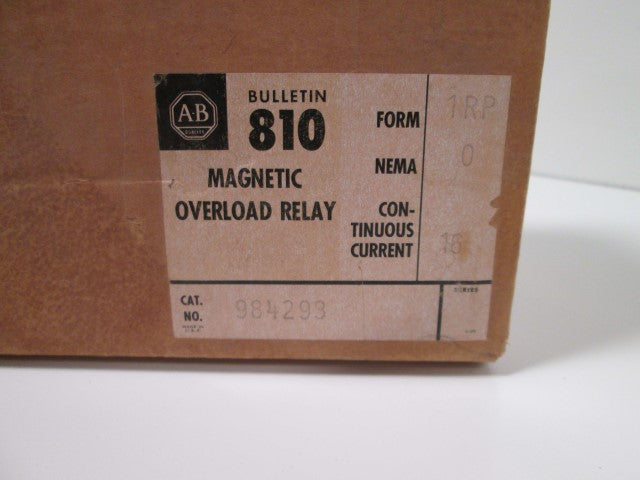Allen Bradley 810984293 NSFP * GENUINE * AB 810 984293