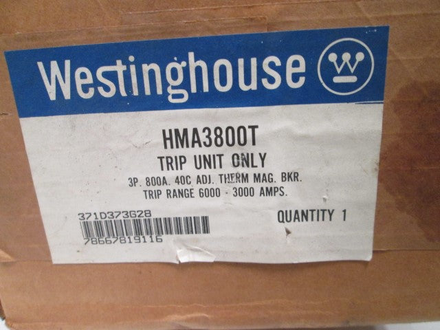 Cutler Hammer HMA3800T NSFP **GENUINE** Westinghouse