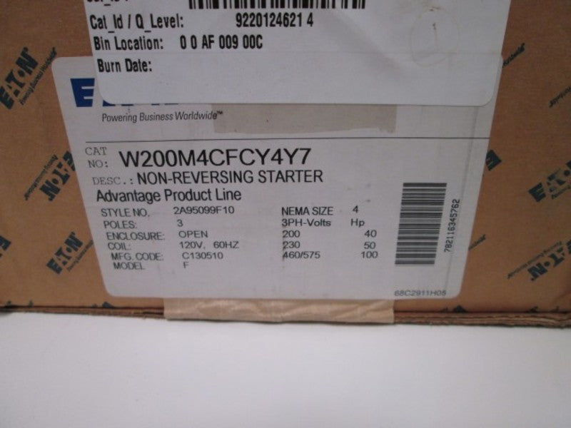 Cutler Hammer W200M4CFCY4Y7 NSFP * GENUINE * Westinghouse