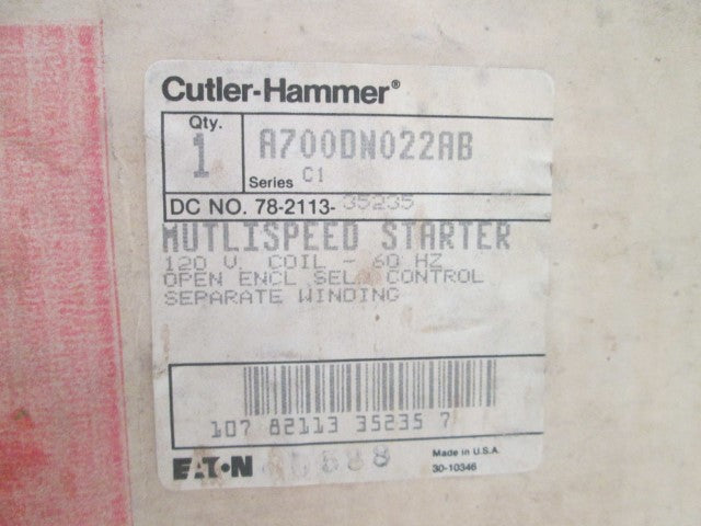 Cutler Hammer A700DNO22AB NSFP **GENUINE** A700DN022AB Westinghouse