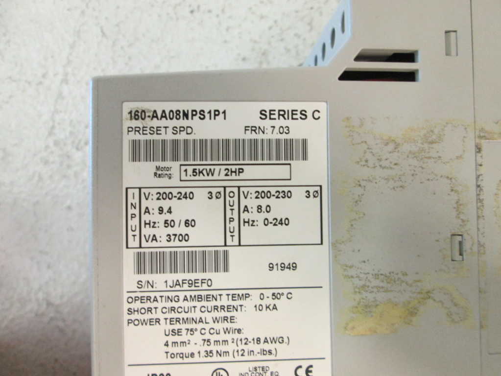 Allen Bradley 160BA04NPS1P1 NSNP **GENUINE** AB 160 BA04NPS1P1