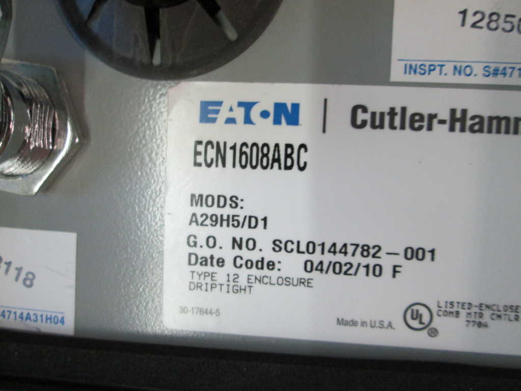 Cutler Hammer ECN1608ABC NSFP **GENUINE** Westinghouse