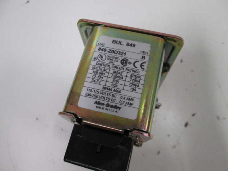 Allen Bradley 849ZOD321 NSNP * GENUINE * AB 849 ZOD321