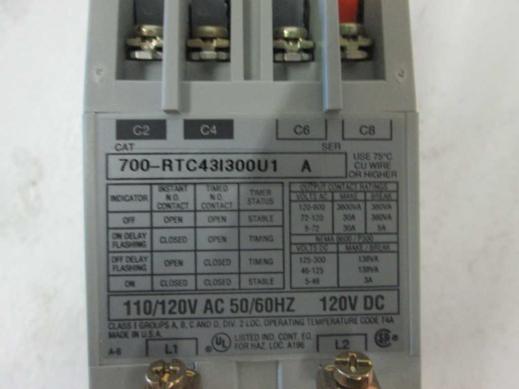 Allen Bradley 700RTC43I300U1 NSFP **GENUINE** AB 700 RTC43I300U1