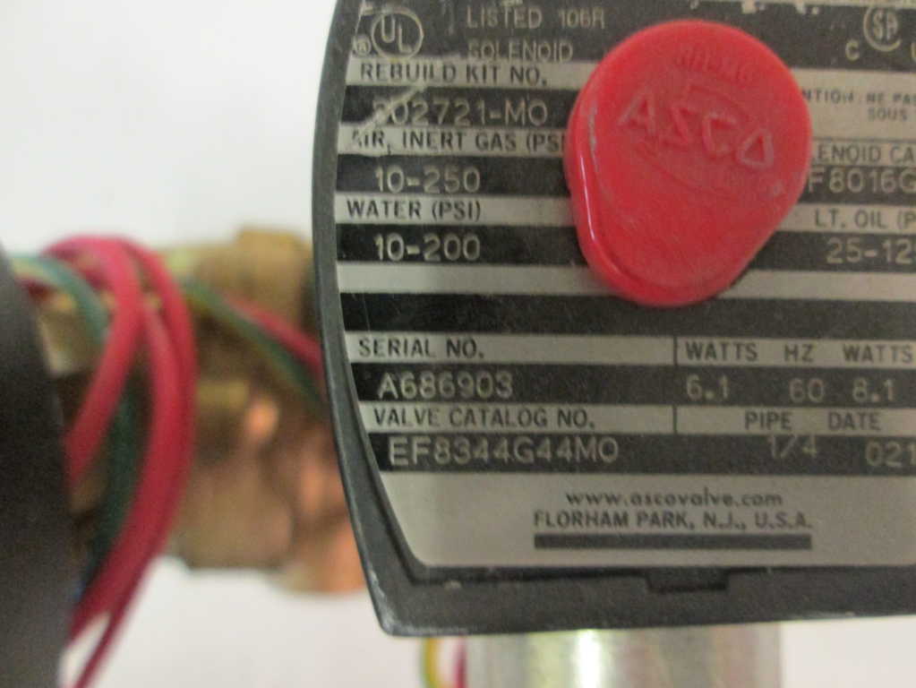 Asco EF8344G44MO 120/60 NSNP * GENUINE *