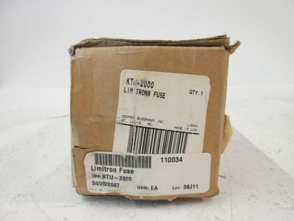 Bussmann KTU2000 NSFP **GENUINE** KTU 2000