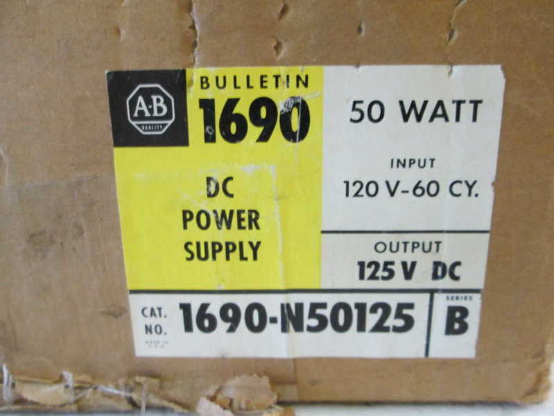 Allen Bradley 1690N50125 NSFP ** GENUINE ** AB 1690 N50125