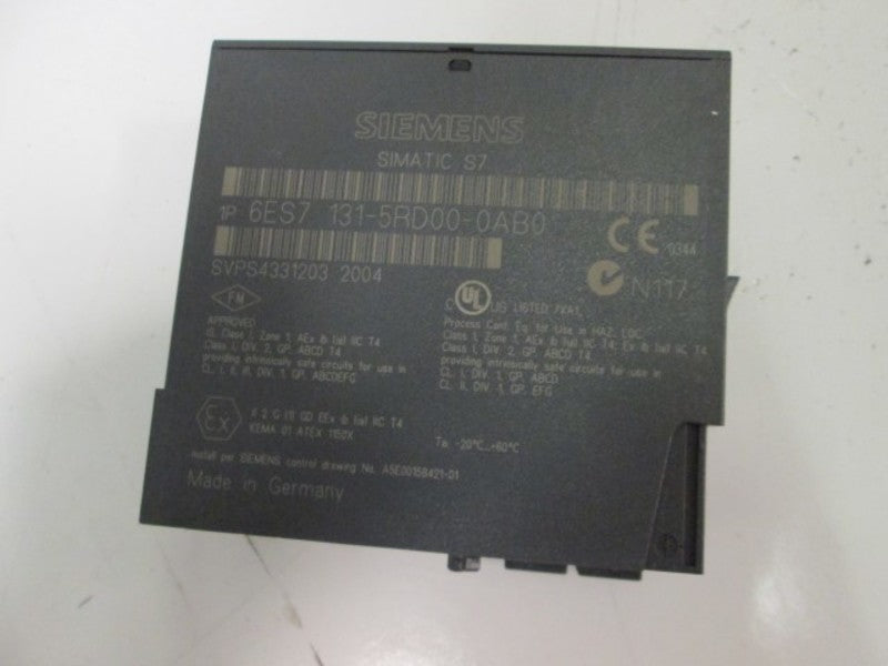 Siemens 6ES71315RD000AB0 NSNP * GENUINE * Furnas