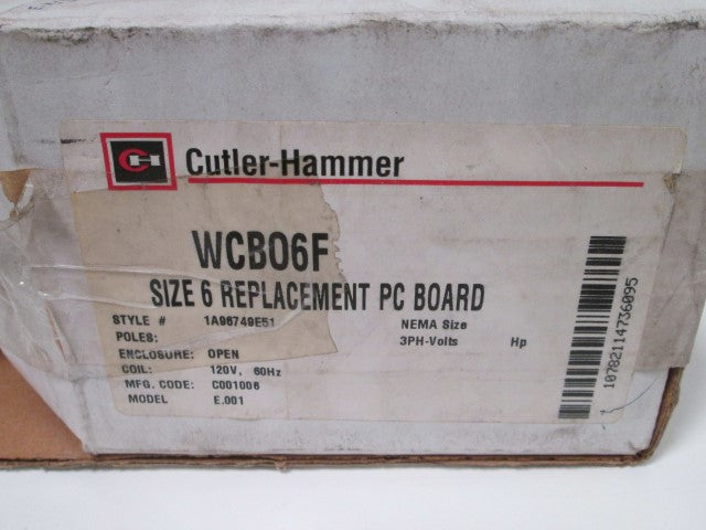 Cutler Hammer WCBO6F NSFP * GENUINE * Westinghouse