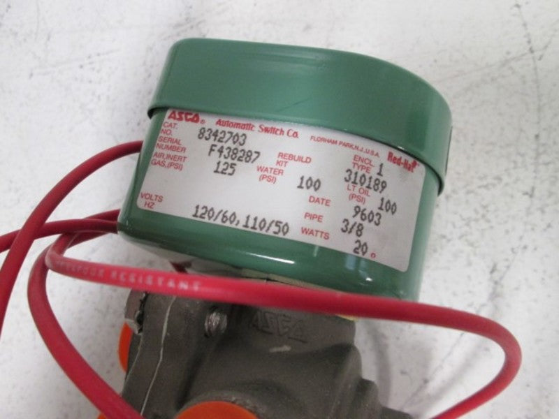 Asco 8342703 120/60 NSFP * GENUINE *