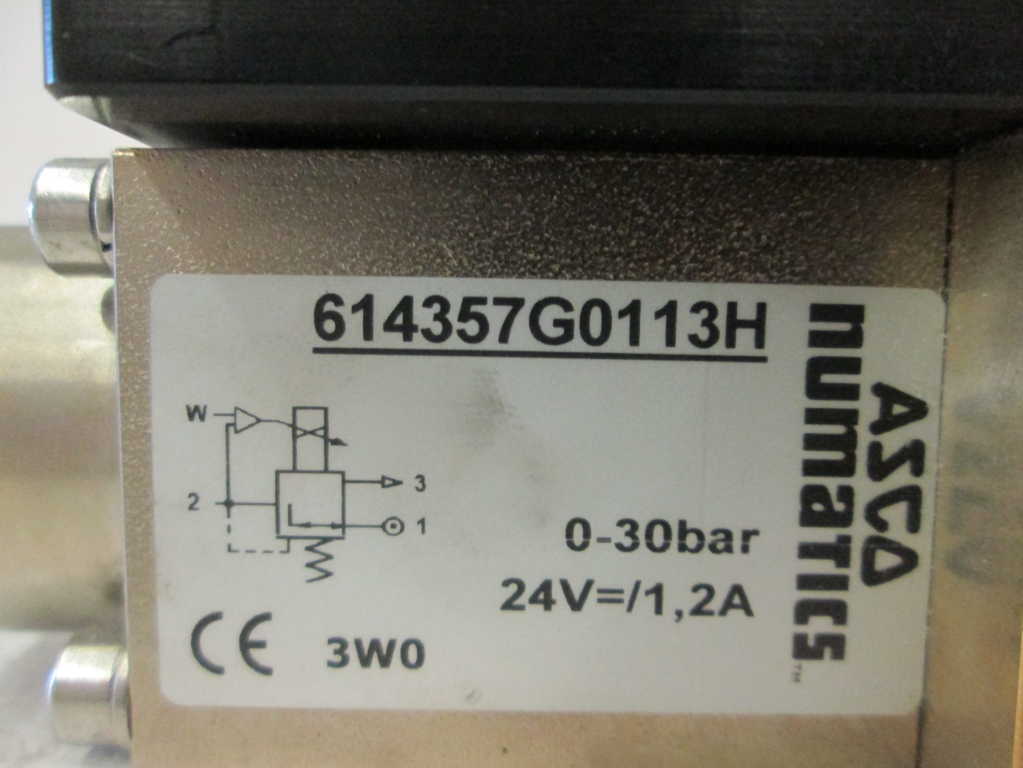 Asco 614357G0113H 24V NSNP **GENUINE**