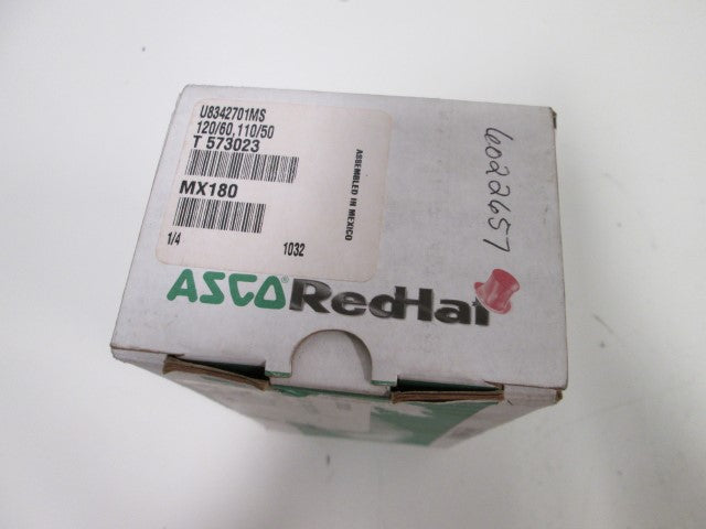 Asco U8342701MS 120V NSFP **GENUINE** U8342701 MS