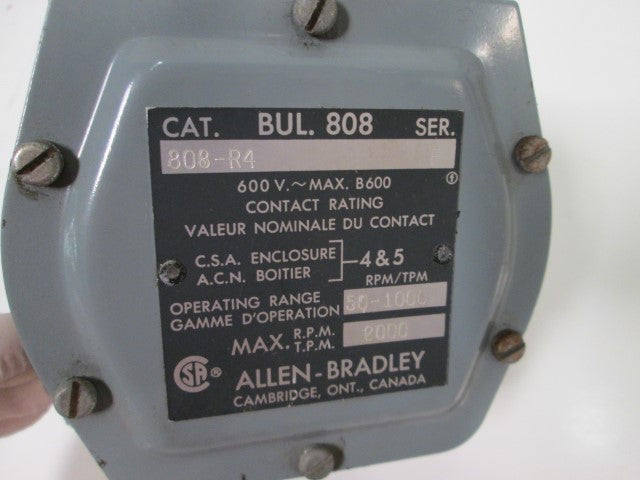 Allen Bradley 808R4 NSNP **GENUINE** AB 808 R4