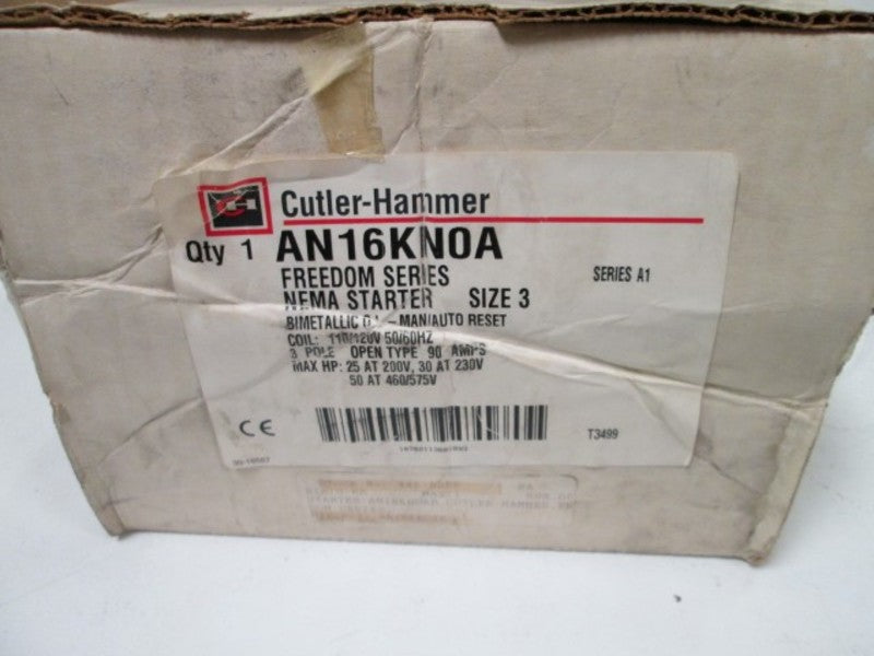 Cutler Hammer AN16KNOA NSFP ** GENUINE ** Westinghouse