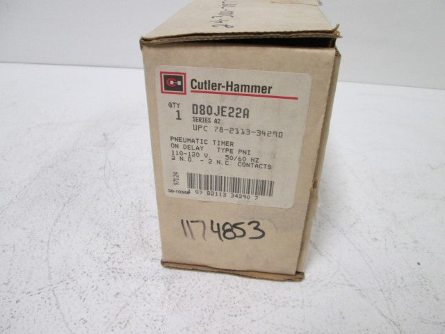 Cutler Hammer D80JE22A NSFP **GENUINE** Westinghouse