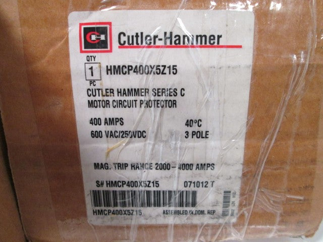 Cutler Hammer HMCP400X5Z15 NSFP **GENUINE** Westinghouse