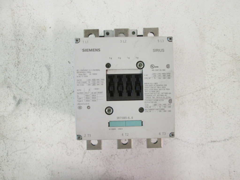 Siemens 3RT10656AD36 NSNP **GENUINE** Furnas