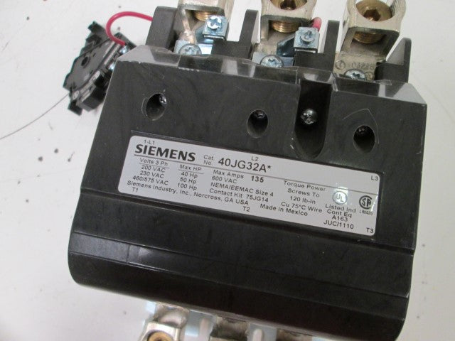 Siemens 40JG32AF NSNP **GENUINE** Furnas