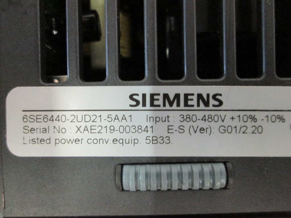Siemens 6SE64402UD215AA1 NSNP **GENUINE** Furnas
