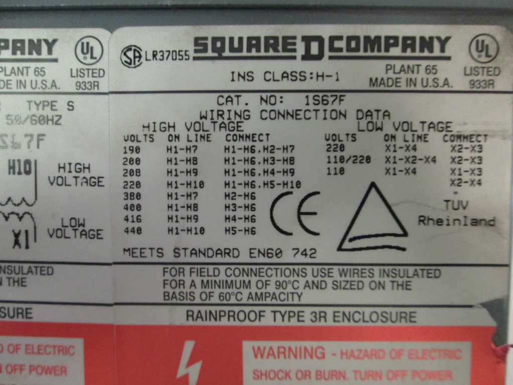 Square D 1S67F NSNP **GENUINE** Schneider Telemecanique