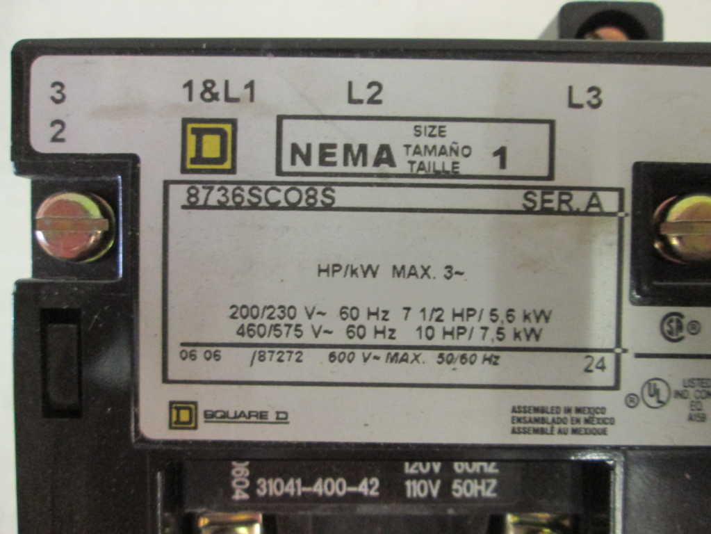 Square D 8736SCO8SV02 NSNP **GENUINE**8736 SCO8S V02  Schneider Telemecanique