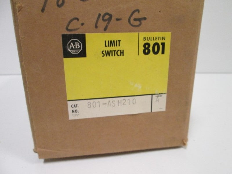 Allen Bradley 801ASH210 NSFP * GENUINE * AB 801 ASH210