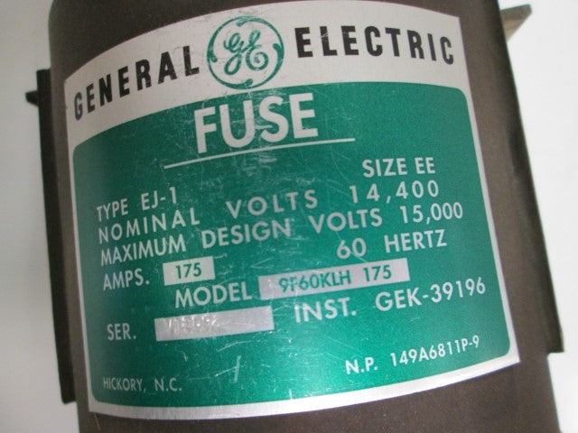 General Electric 9F60KLH175 NSFP * GENUINE *