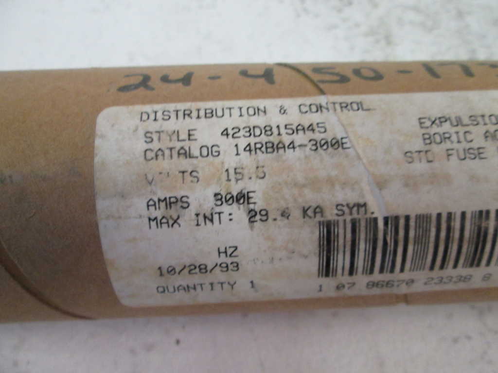 Cutler Hammer 14RBA4300E NSFP **GENUINE** Westinghouse