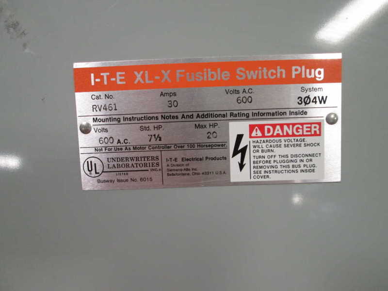 Siemens RV461 NSFP ** GENUINE ** Furnas