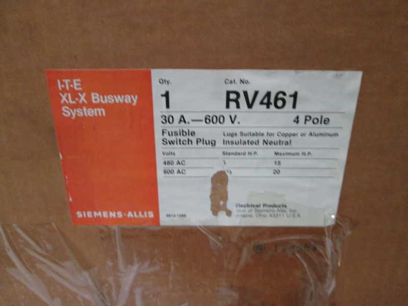 Siemens RV461 NSFP ** GENUINE ** Furnas