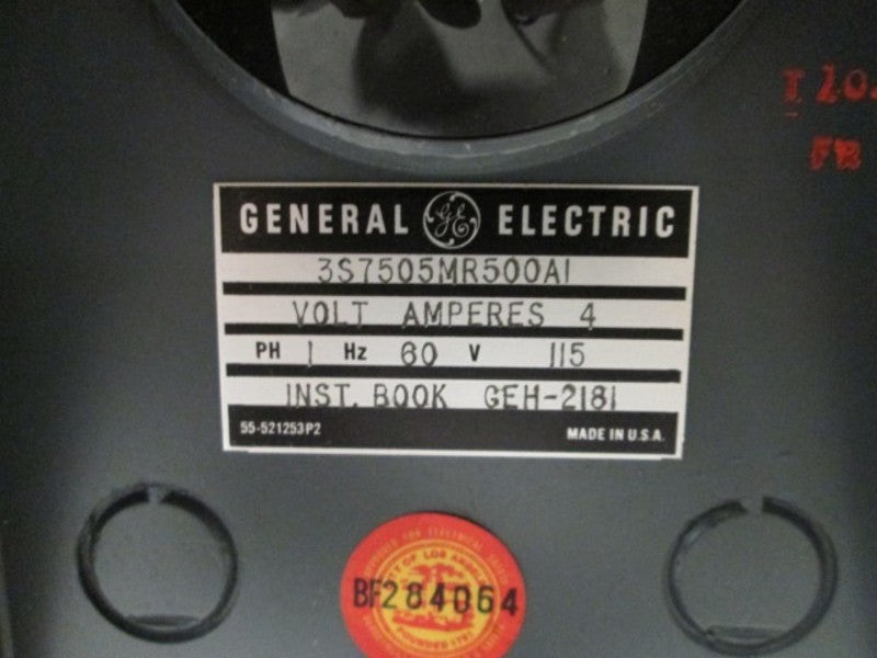 General Electric 3S7505MR500A1 NSFP * GENUINE *