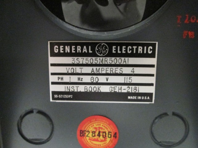 General Electric 3S7505MR500A1 NSFP **GENUINE**