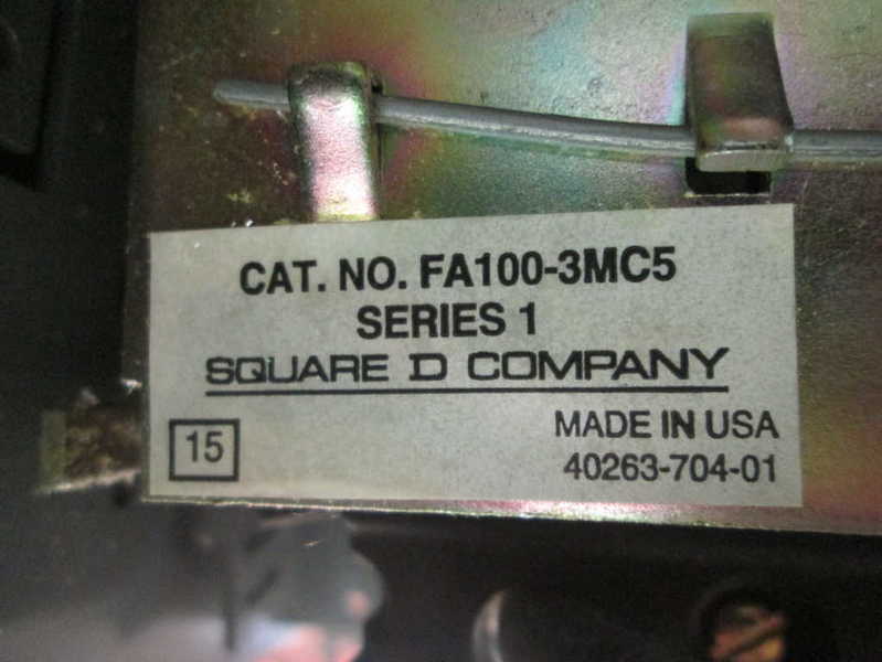 Square D FA1003MC5 NSNP * GENUINE * Schneider Telemecanique