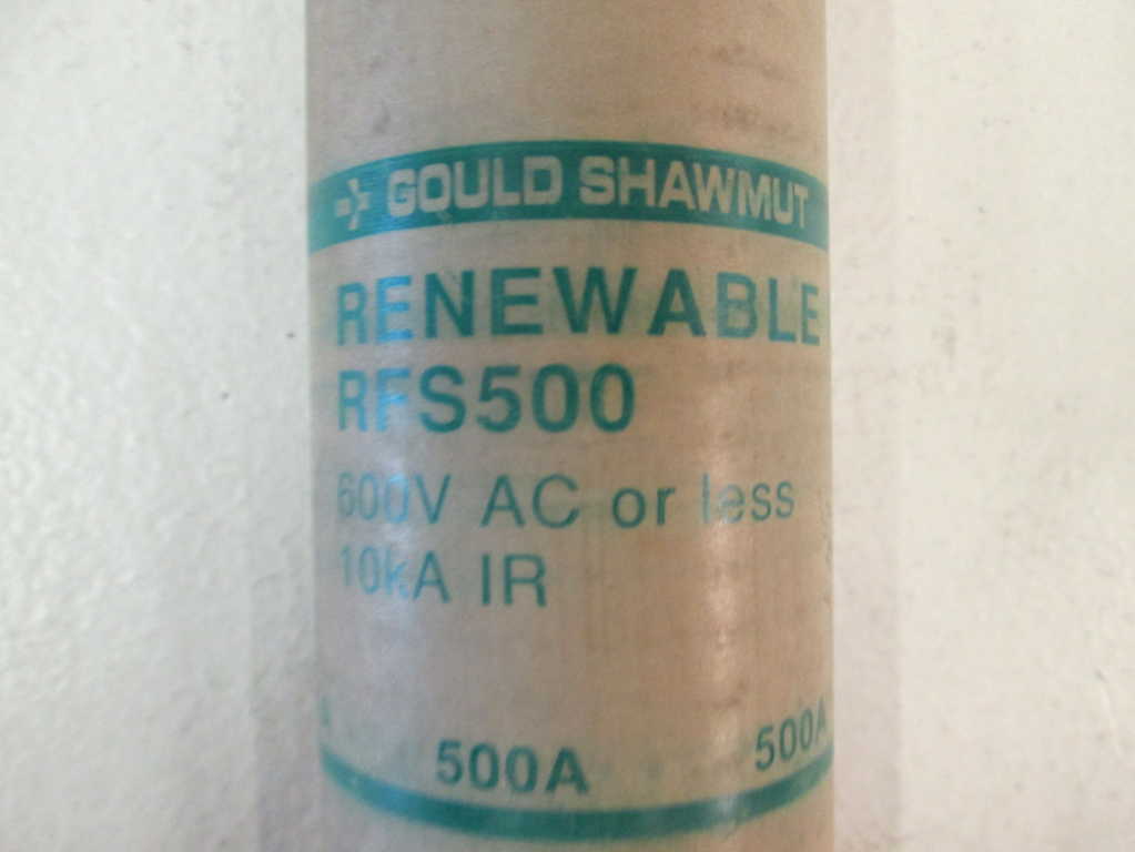 Gould Ferraz Shawmut Mersen RFS500 NSNP * GENUINE *