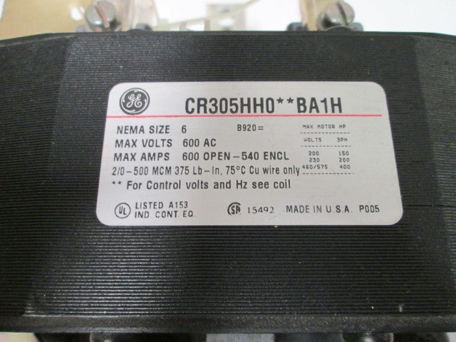 General Electric CR305HH0**BA1H NSNP **GENUINE**