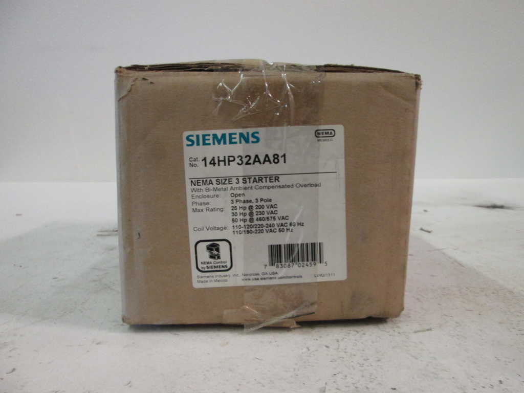 Siemens 14HP32AA81 NSFP * GENUINE * Furnas