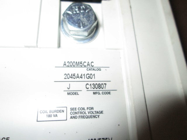Cutler Hammer A200M5CAC NSFP **GENUINE** Westinghouse
