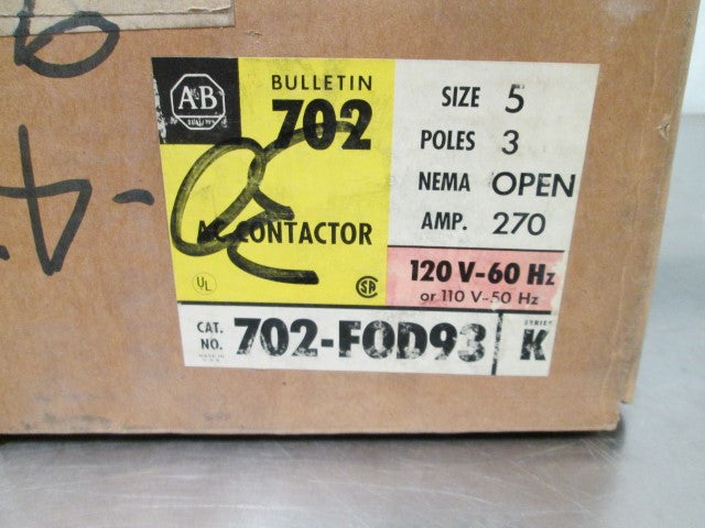 Allen Bradley 702FOD93 NSFP **GENUINE** AB 702 FOD 93