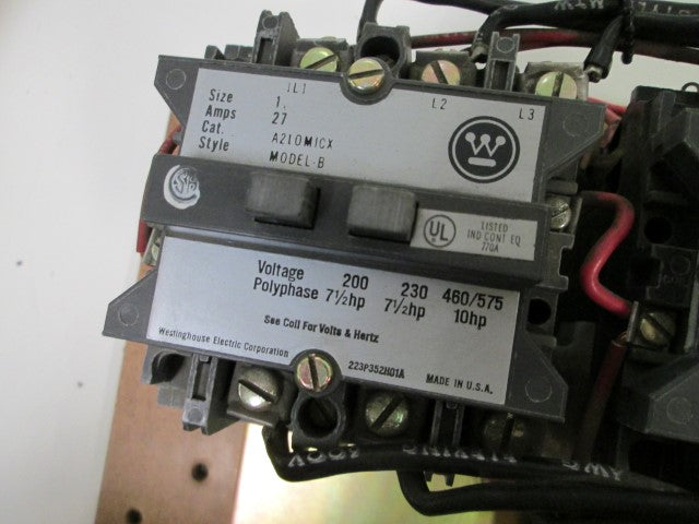 Cutler Hammer A210M1CX NSNP **GENUINE** Westinghouse