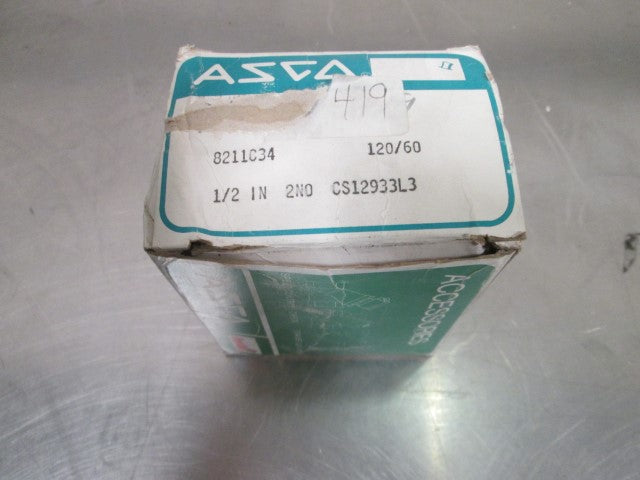 Asco 8211C34 120V NSFP **GENUINE**
