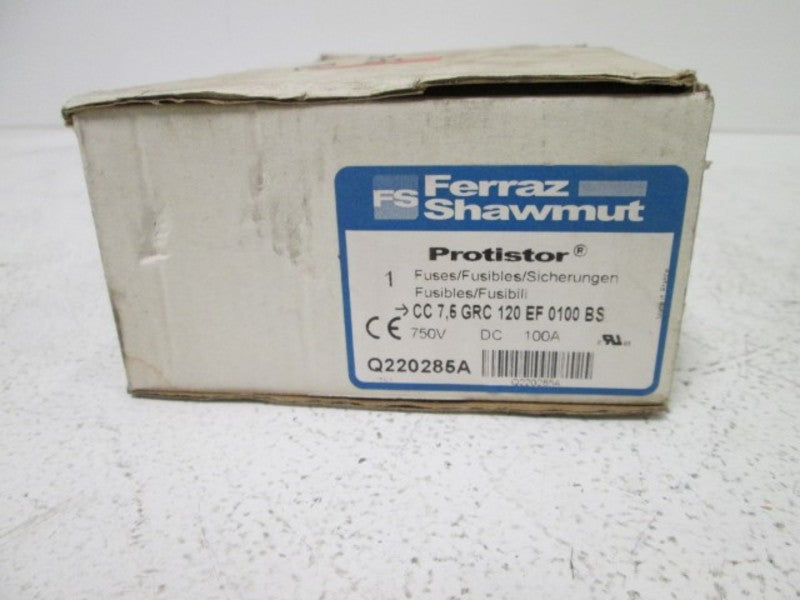 Gould Ferraz Shawmut Mersen CC7,5GRC120EF0100 NSFP * GENUINE *